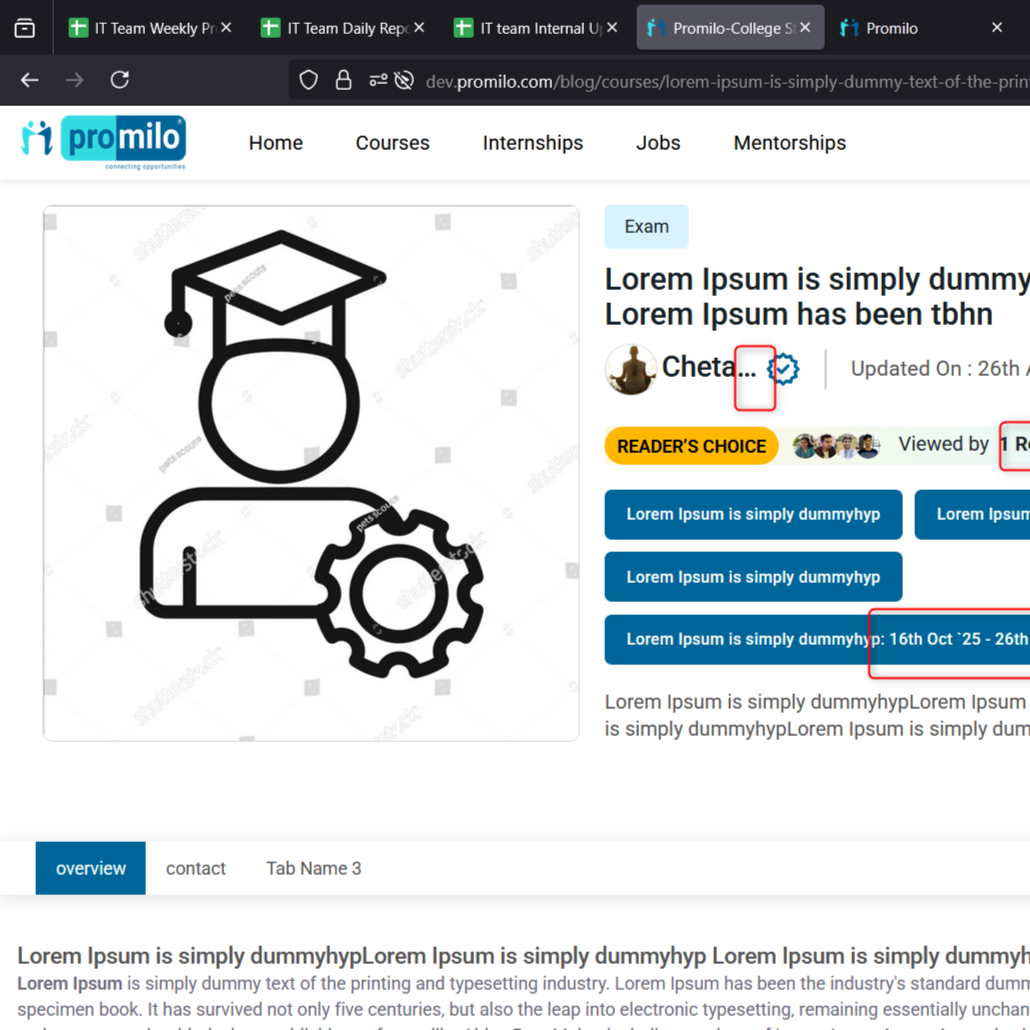 Think before you ink